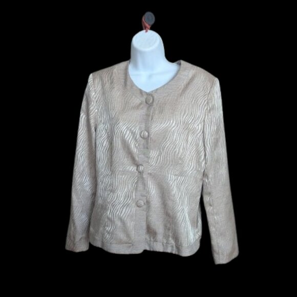 Rose Gold Skirt Suit Skirt Set Size 10 - Picture 2 of 10